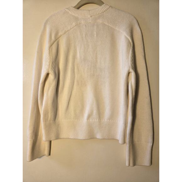 Abercrombie & Fitch White Red Lobster Sweater Womens Size XS - Picture 5 of 7